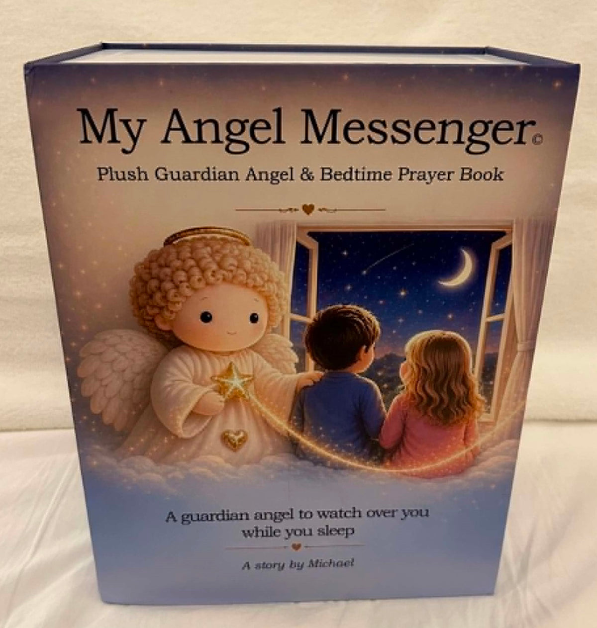 My Angel Messenger™ guardian angel storybook and plush companion
