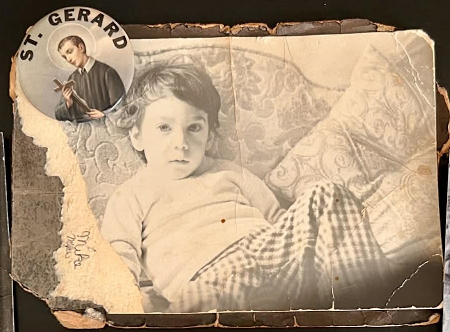 Childhood photo connected to the inspiration behind My Angel Messenger